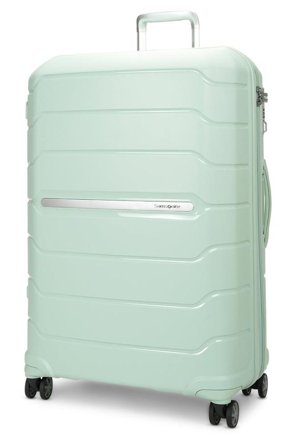 Samsonite Oc2lite 75cm Hardside Checked Suitcase Spearmint