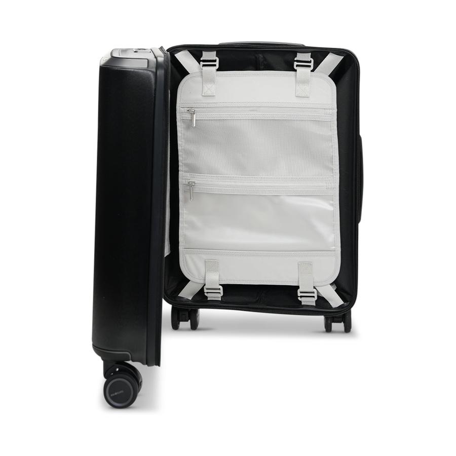 Samsonite Evoa Z 55cm Hardside Carry-On Suitcase Black Black