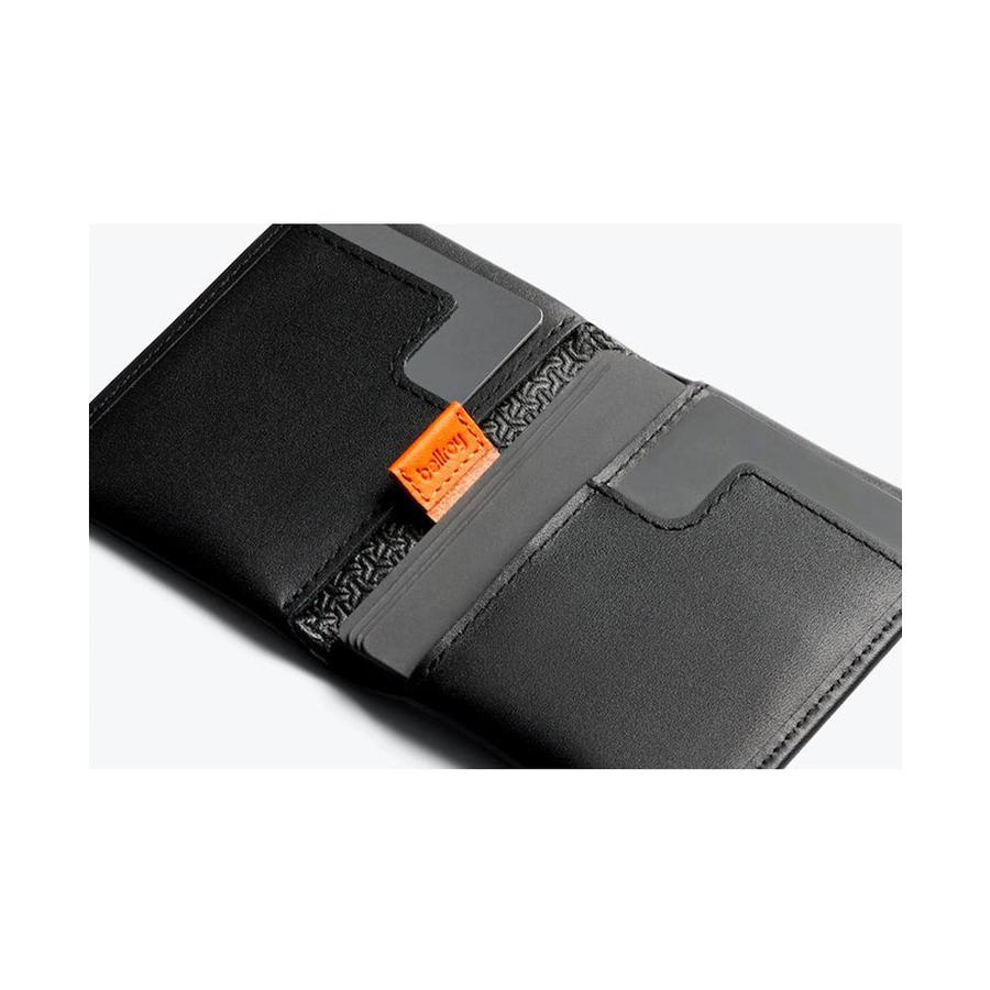 Bellroy Slim Sleeve Leather Wallet - Carryology Essential Edition Black Ash Black Ash