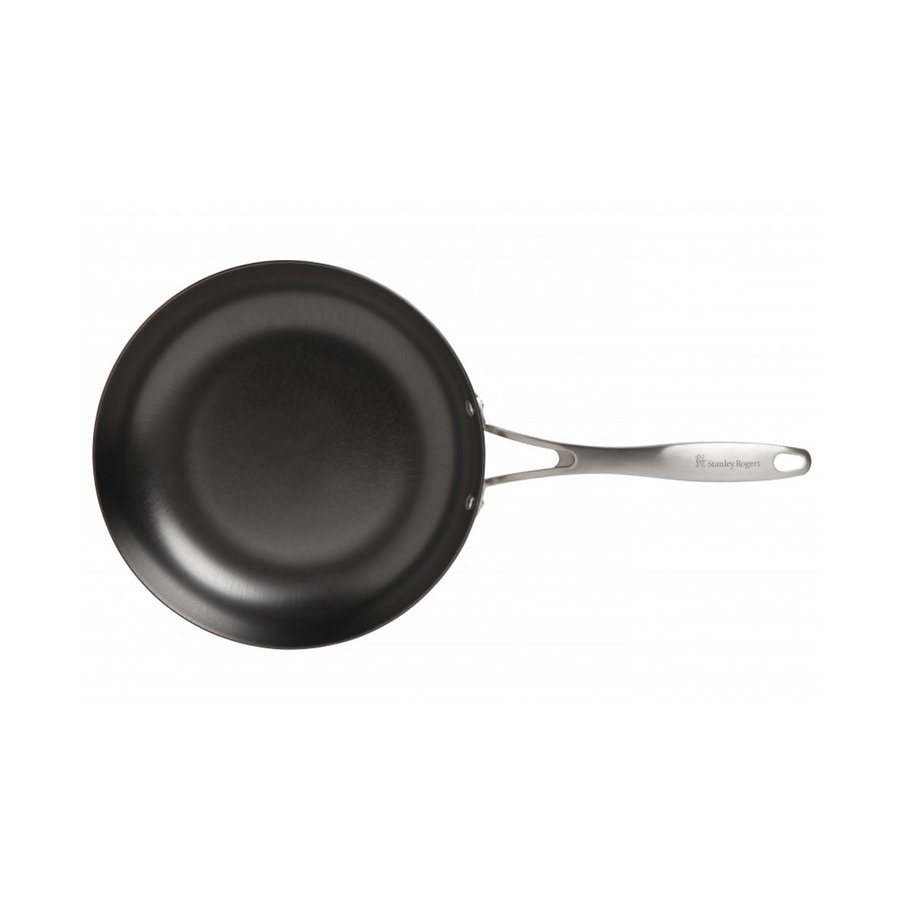 Stanley Rogers Lightweight Cast Iron 28cm Frypan Black Black