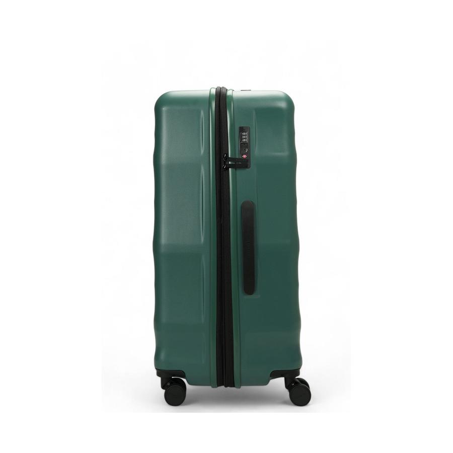 Explorer Luna-Air 55cm Front Access, 63cm & 74cm Hardside Luggage Set Forest Green Forest Green