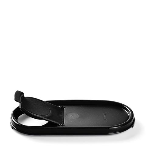 Tupperware Modular Mates Oval Pour All Lid Black