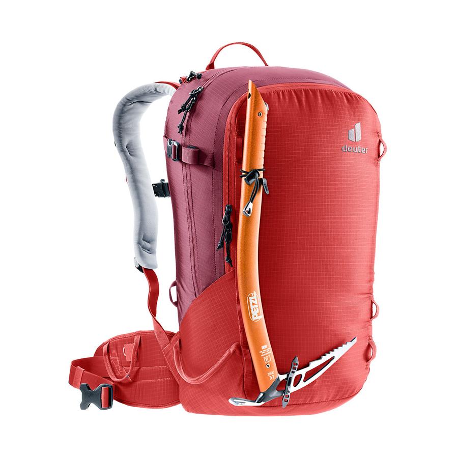 Deuter Freerider 28 SL Ski & Snow Backpack Currant-Maroon Currant-Maroon