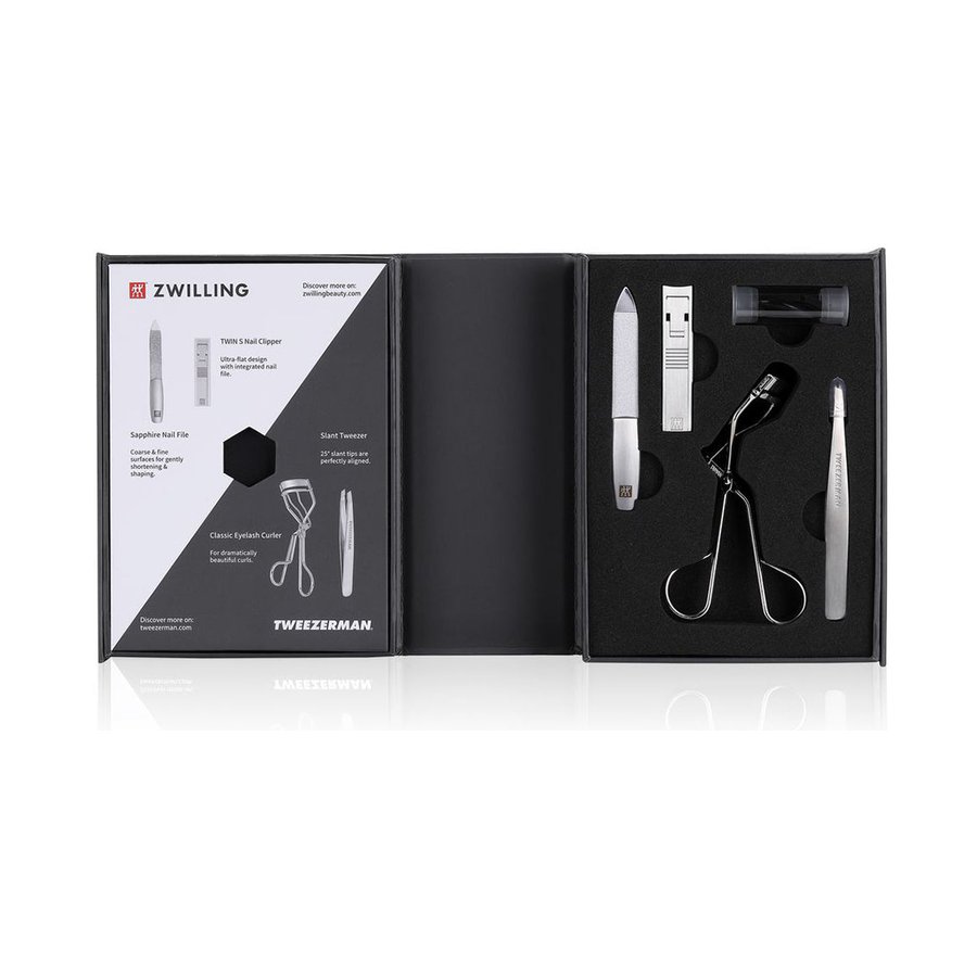 Zwilling x Tweezerman The Perfect Fit 4pc Set Stainless Steel Stainless Steel