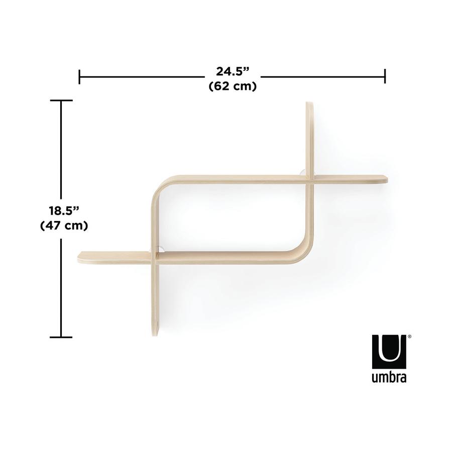 Umbra Montage Shelf Natural Natural