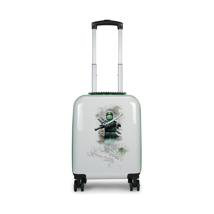 Lego Ninjago 46cm Kids Carry-On Hardside Suitcase White White