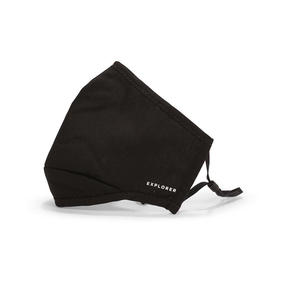 Explorer Face Mask - 3 Pack Black Black