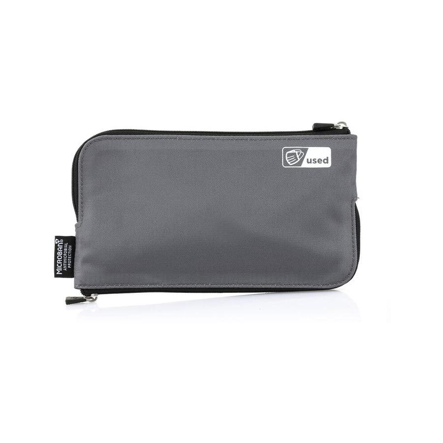 Samsonite Antimicrobial Zippered Mask Pouch Black Black