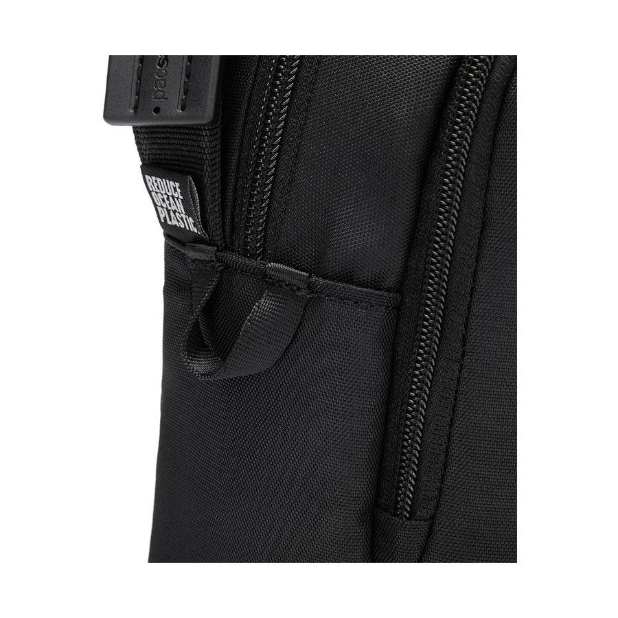 Pacsafe V Anti-Theft Companion Crossbody Jet Black Jet Black