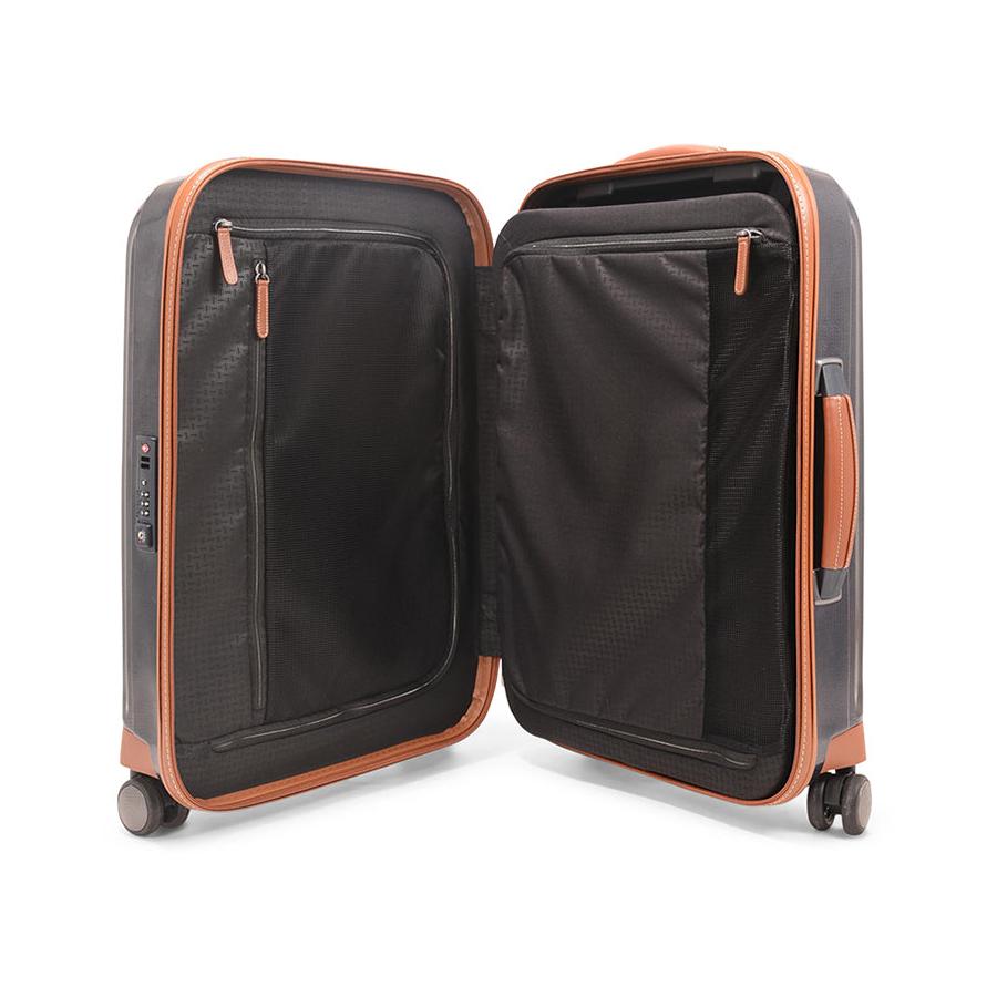 Samsonite Lite-Cube DLX 55cm CURV Carry-On Spinner Suitcase Midnight Blue Midnight Blue