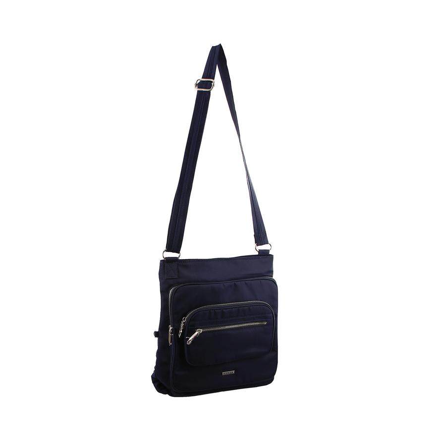 Pierre Cardin Arlo Anti-Theft Crossbody RFID Bag Navy Navy