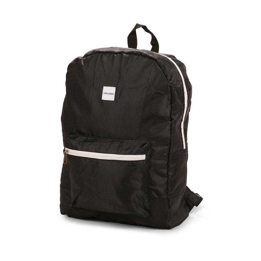 Explorer Packable Backpack Black Black