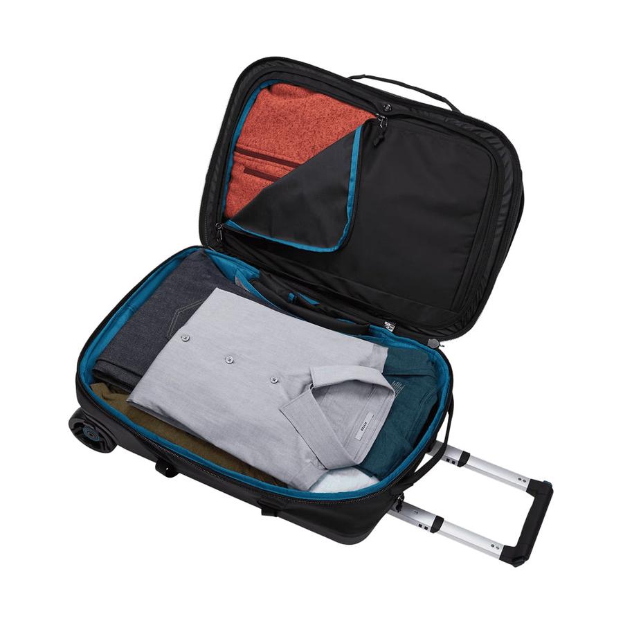 Thule Subterra 55cm Carry-On 3-in-1 Wheeled Duffle Black Black