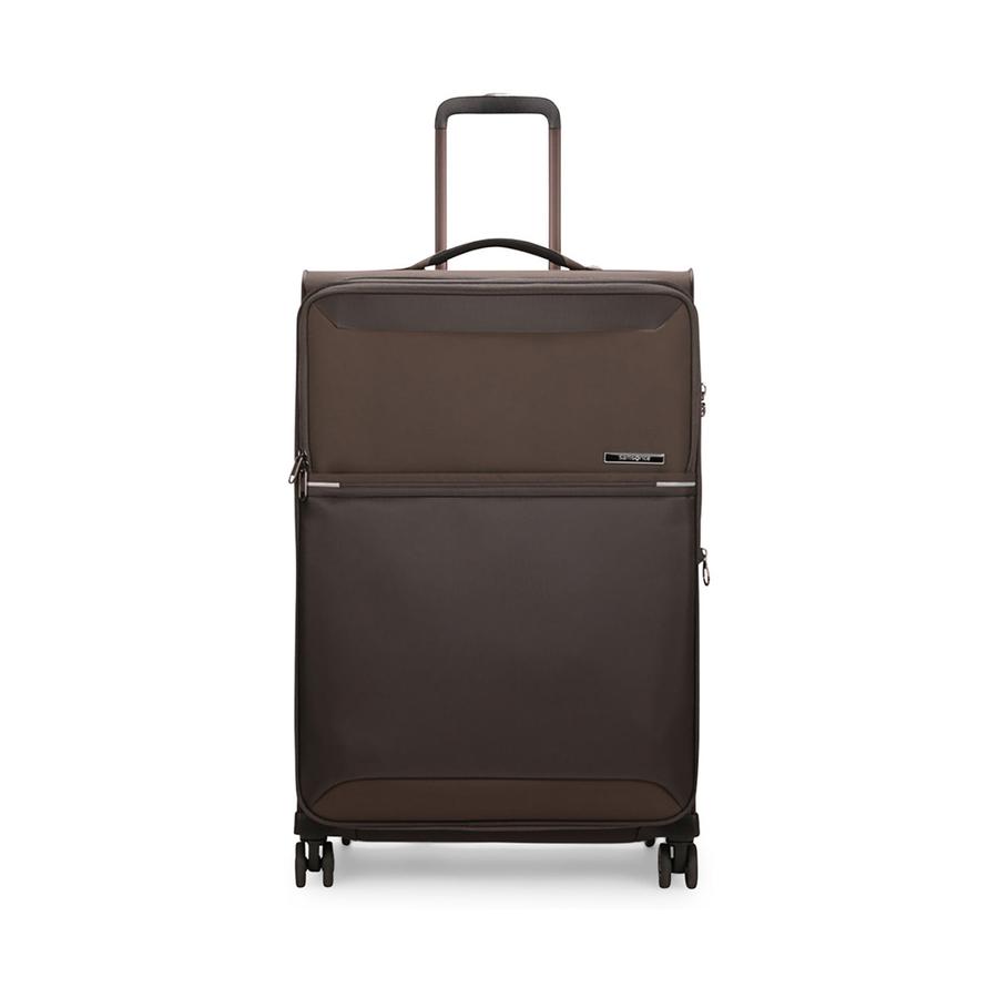 Samsonite 73H 71cm Softside Checked Suitcase Platinum Grey Platinum Grey