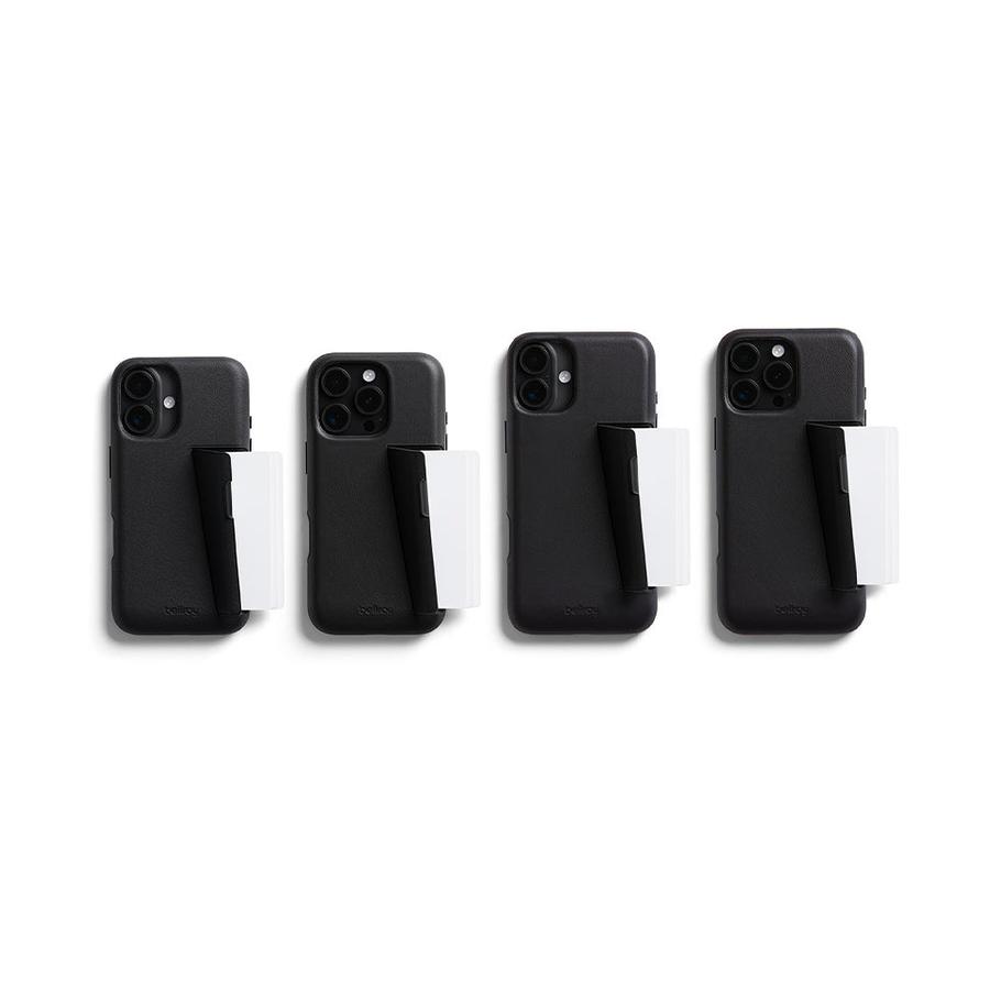 Bellroy iPhone 16 Phone Case – 3 Card Black Black