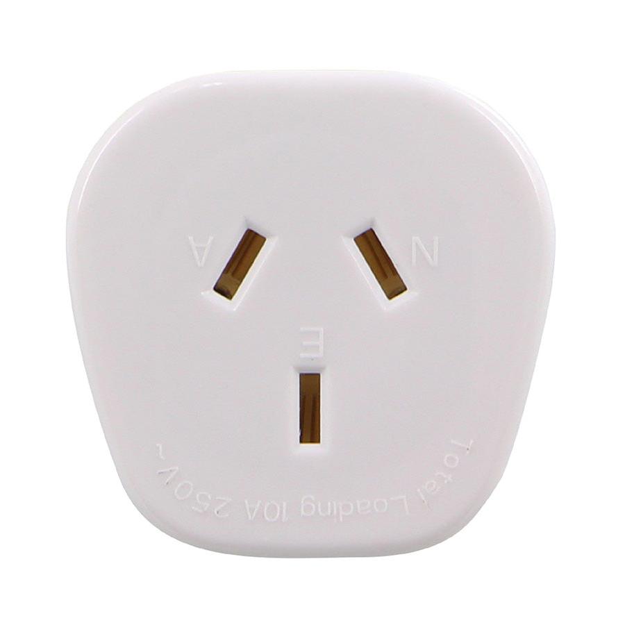 Lewis N. Clark NZ to Europe Travel Adapter White White
