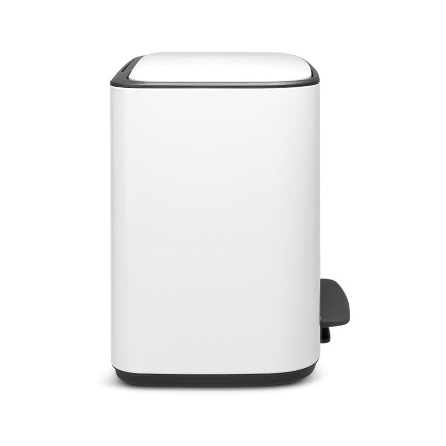 Brabantia Bo Pedal Bin (11 + 23L) White White