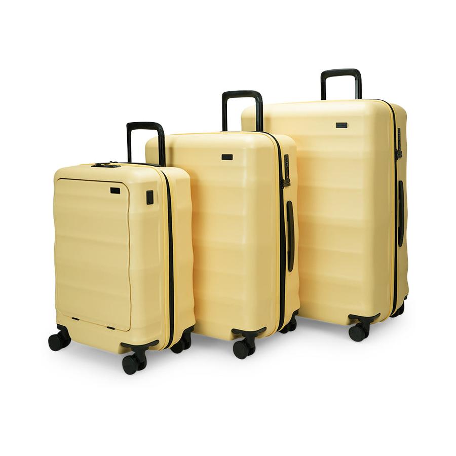 Explorer Luna-Air 55cm Front Access, 63cm & 74cm Hardside Luggage Set Pina Colada Pina Colada