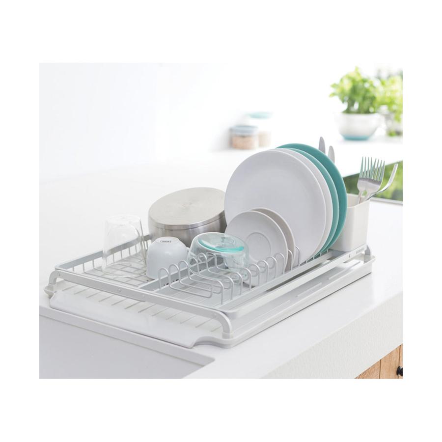 Brabantia Dish Drying Rack Light Grey Light Grey