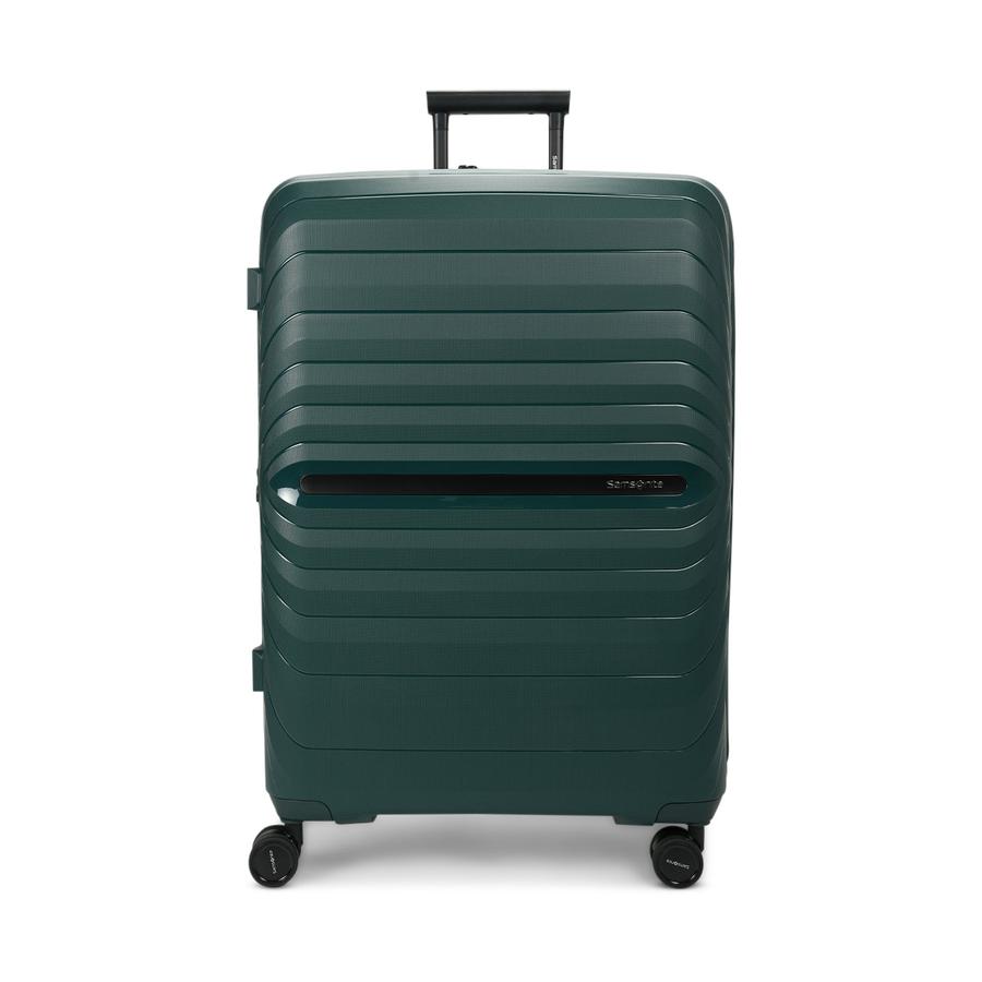 Samsonite Octolite Neo 75cm Hardside Checked Suitcase Emerald Green Emerald Green