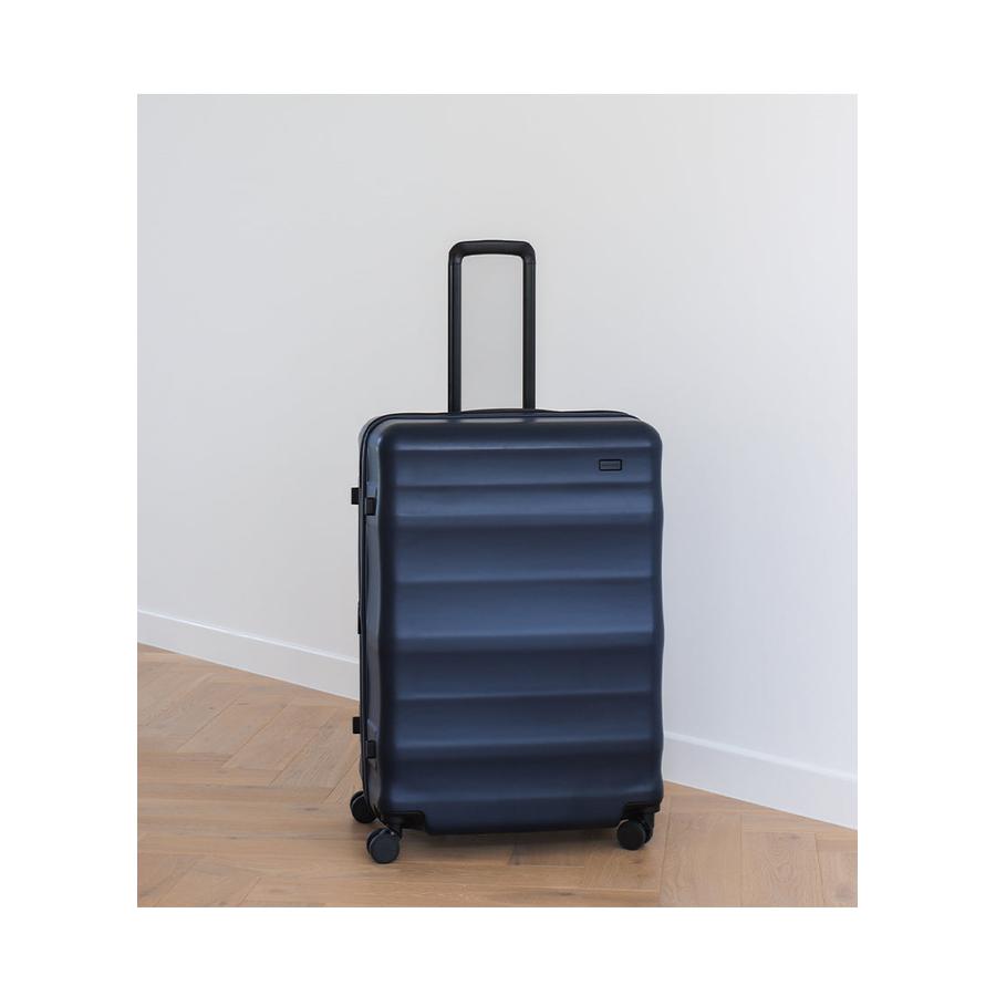 Explorer Luna-Air 74cm Hardside Checked Suitcase Navy Navy
