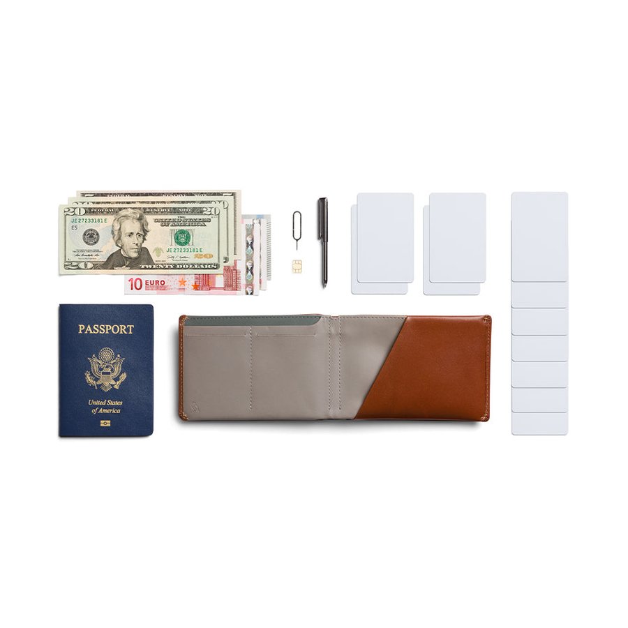 Bellroy Travel Wallet RFID Sienna Sienna