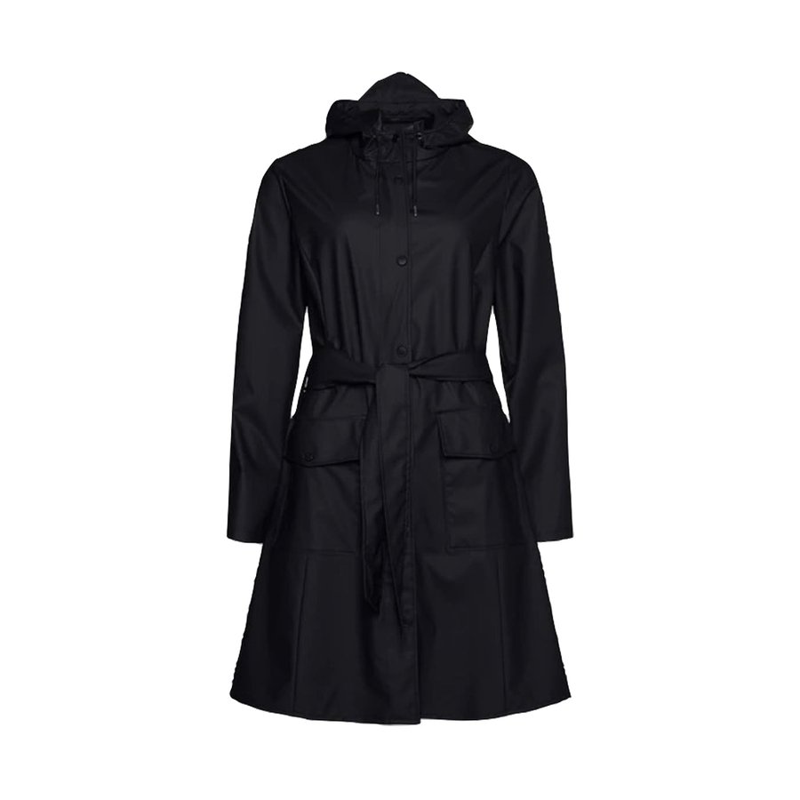 Rains Curve Jacket Black XL