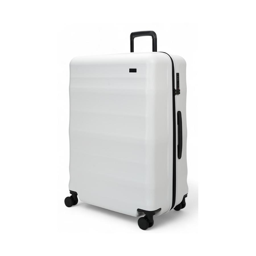 Explorer Luna-Air 55cm Front Access & 74cm Hardside Luggage Set White White