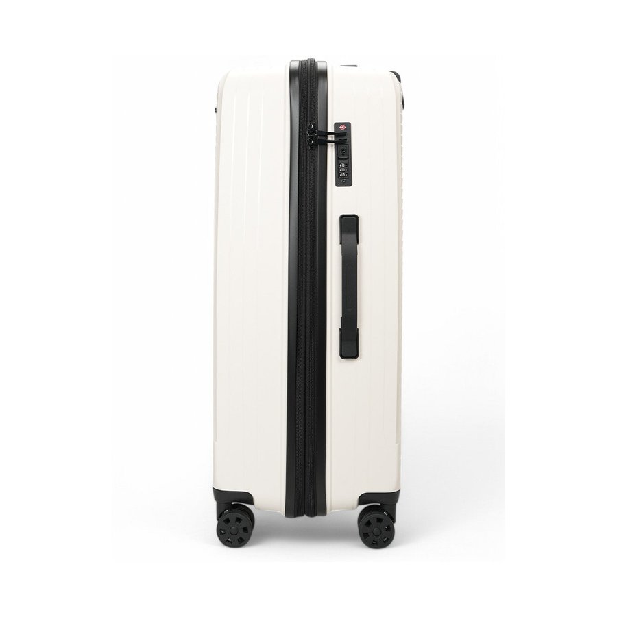 Nomad Venture 75cm Hardside Checked Suitcase White White
