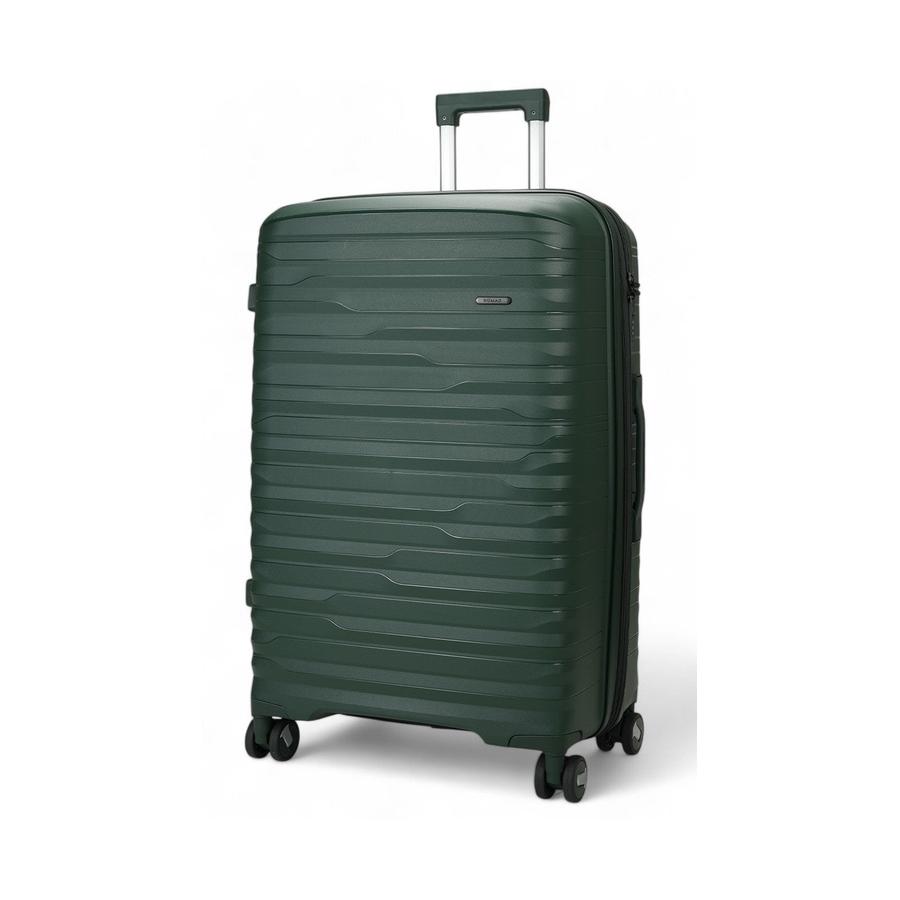 Nomad Discover 75cm Hardside Checked Suitcase Forest Green Forest Green