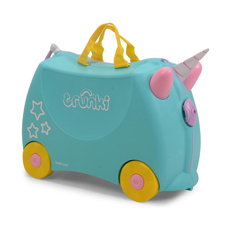 Trunki Una The Unicorn Kids Suitcase Aqua Aqua