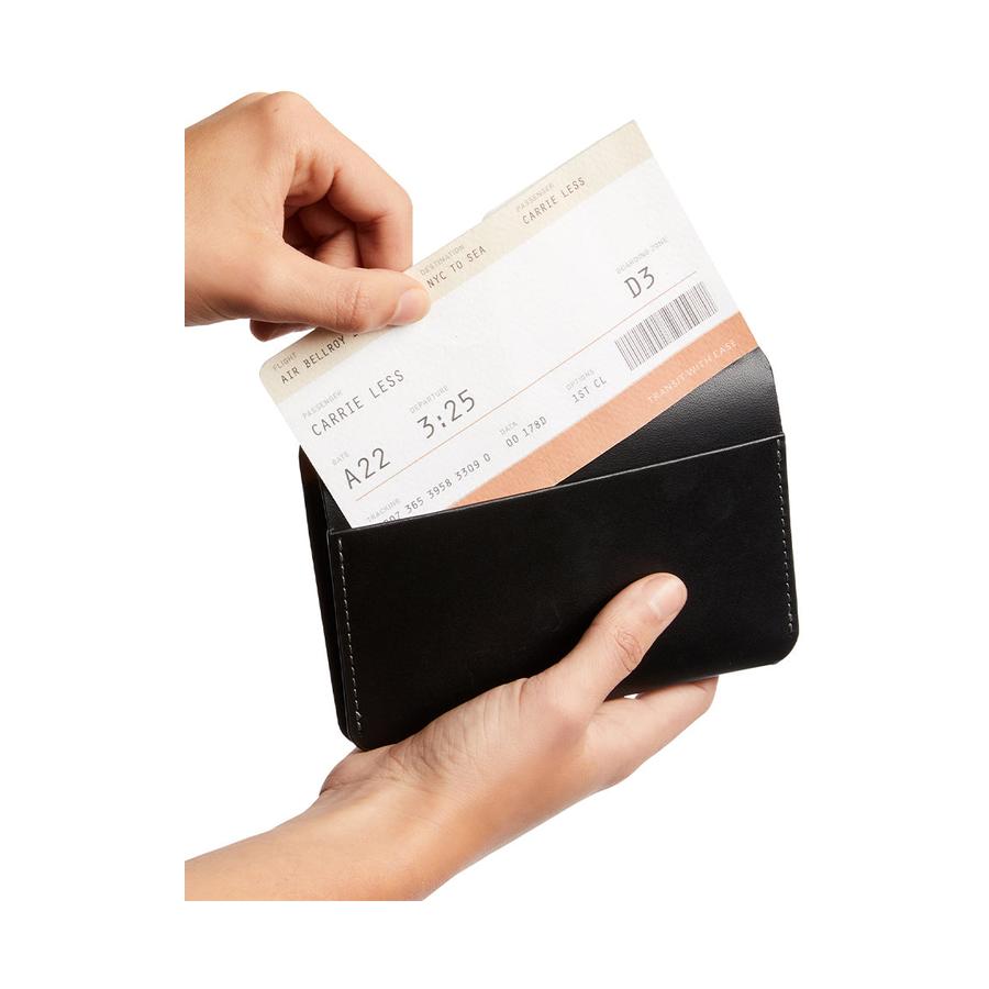 Bellroy Passport Cover Black Black