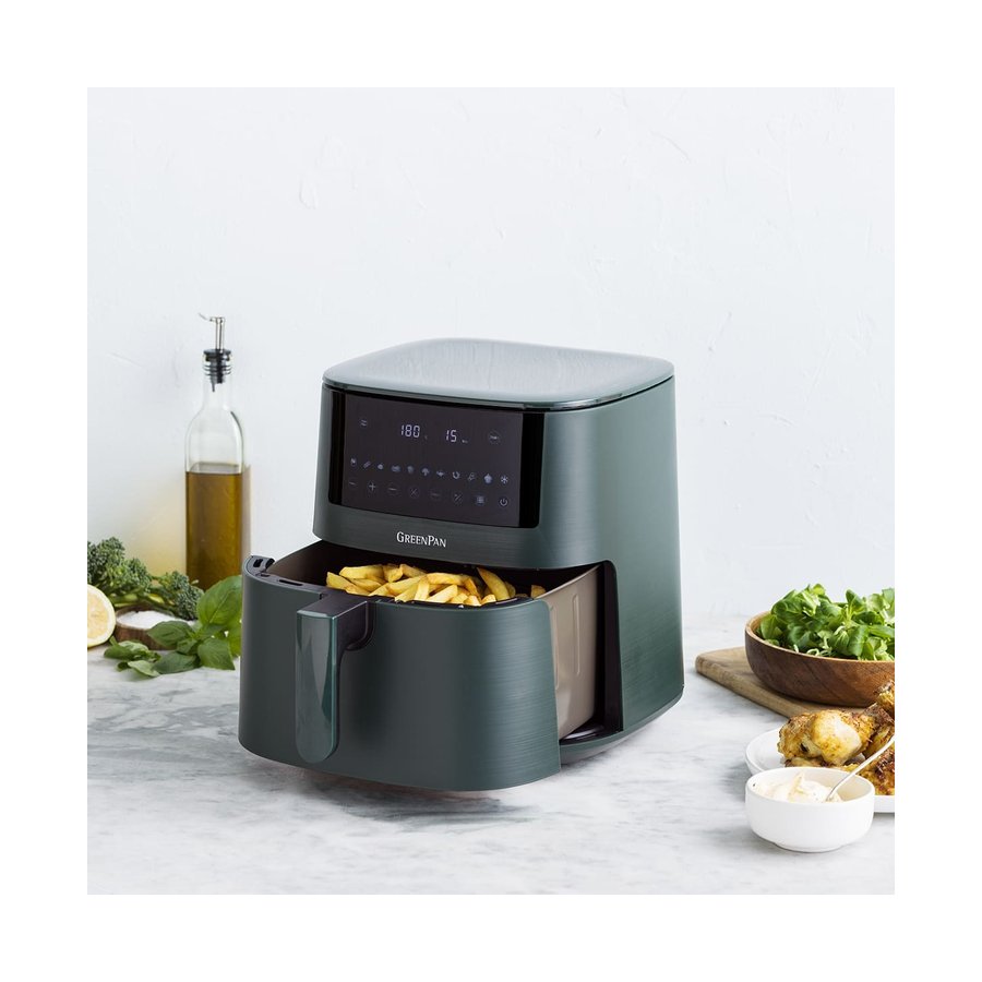 GreenPan Bistro XXL Air Fryer 7.2L Pine Green Pine Green