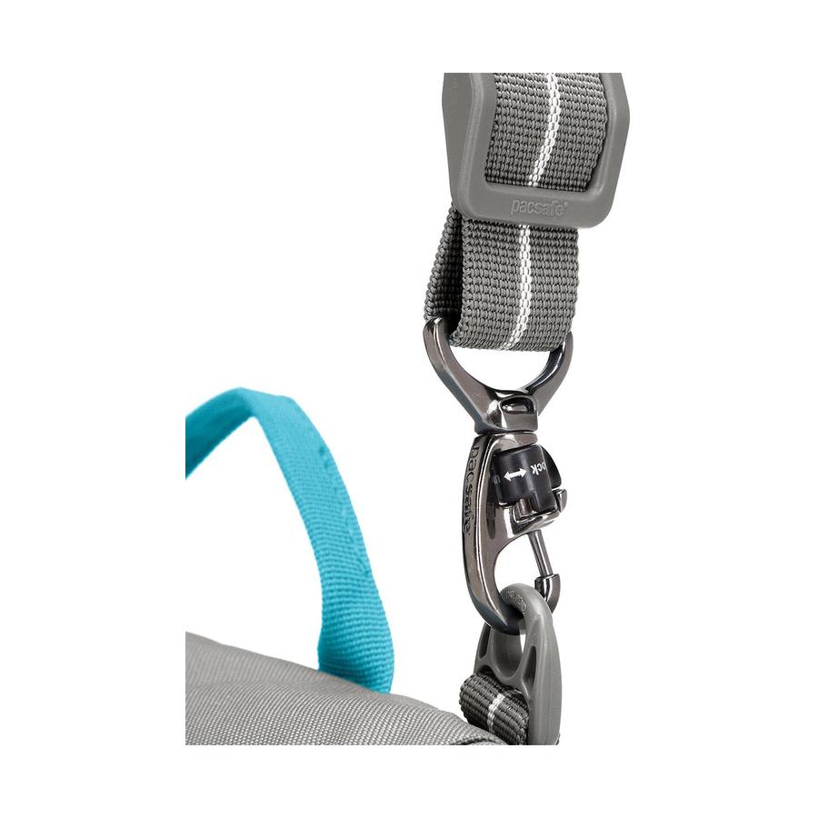 Pacsafe GO Anti-Theft Recycled Saddle Crossbody Bag Stone Stone