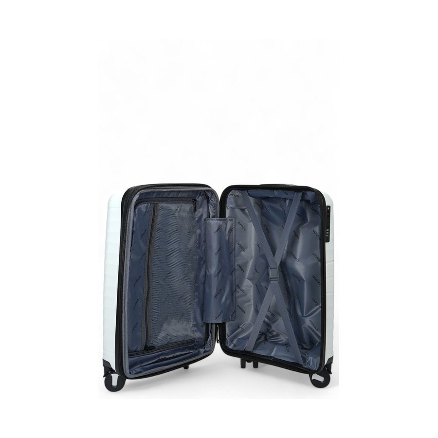 Nomad Aspire 55cm, 65cm and 75cm Hardside Luggage Set White White
