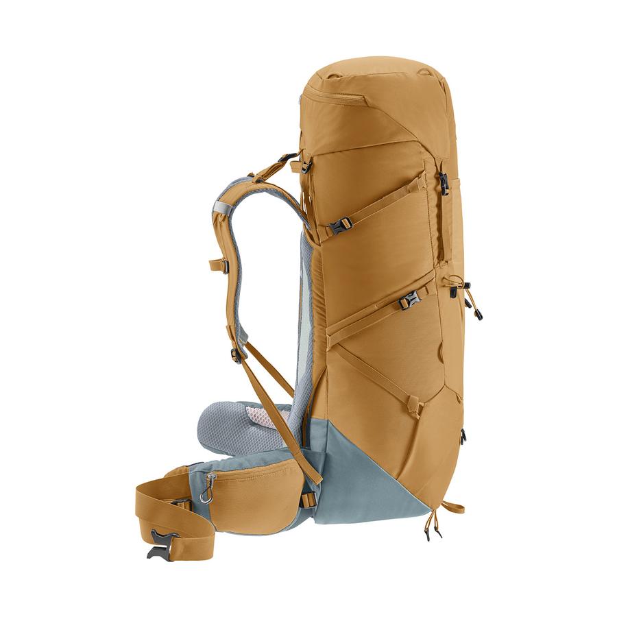 Deuter Aircontact Core 40+10 Trekking Backpack Almond-Teal Almond-Teal