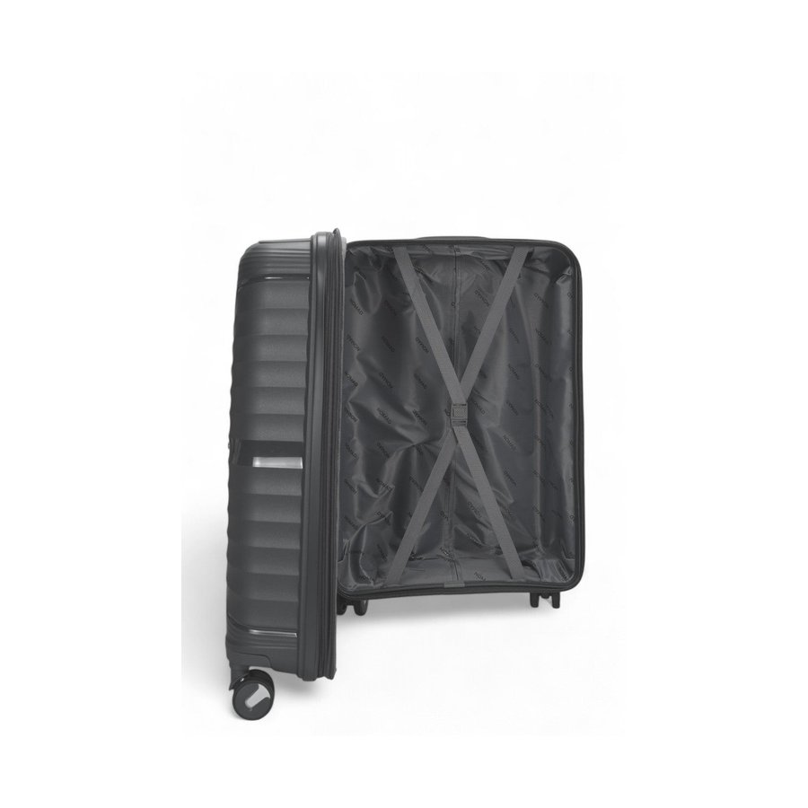 Nomad Aspire 55cm & 65cm Hardside Luggage Set Dark Grey Dark Grey