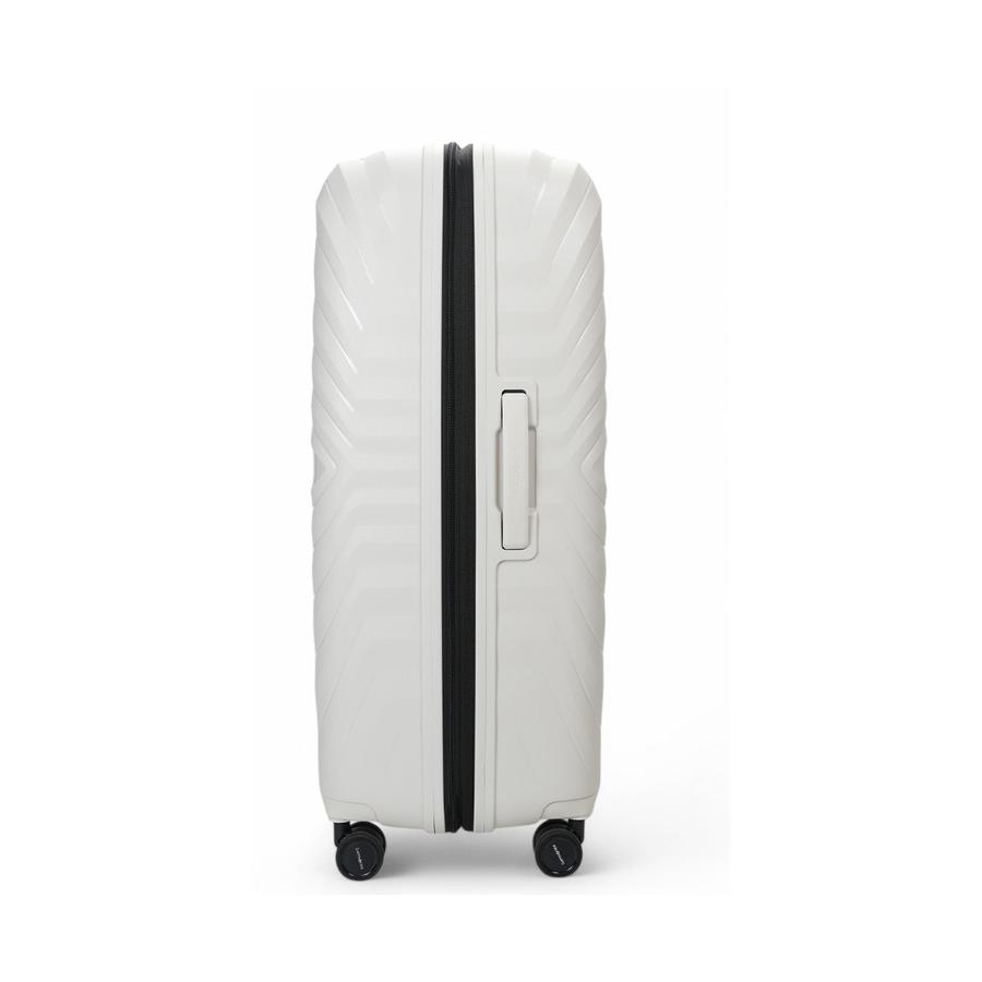 Samsonite Octolite Neo 81cm Hardside Checked Suitcase Off-White Off-White