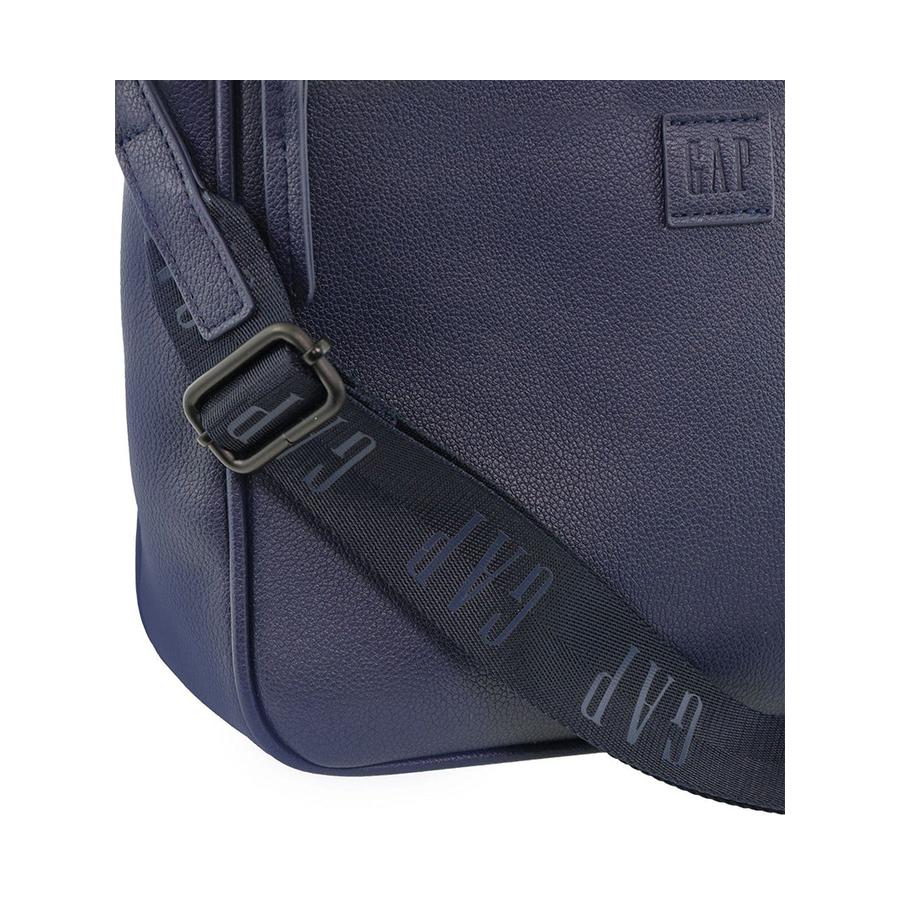 Gap Camilla Ladies Vegan Leather Mini Tote Crossbody Bag Navy Navy