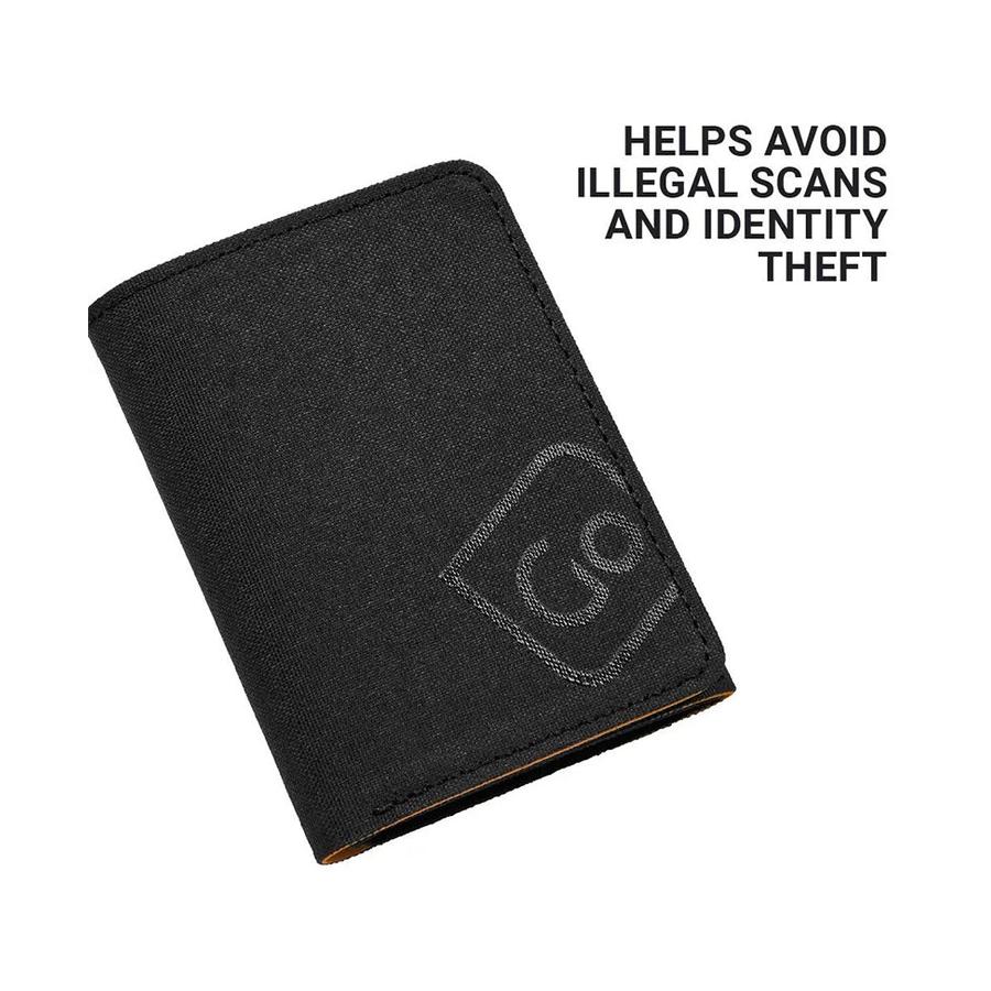 Go Travel Micro Wallet RFID Black Black
