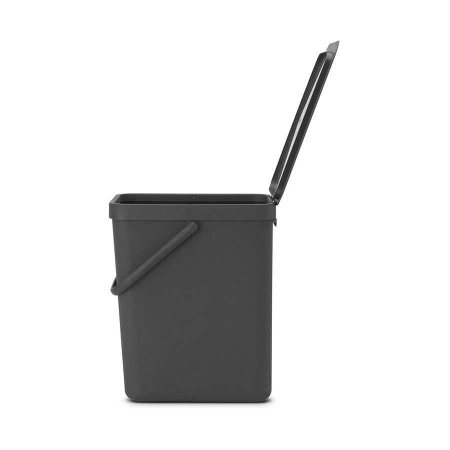 Brabantia Sort & Go Waste Bin (25L) Grey Grey