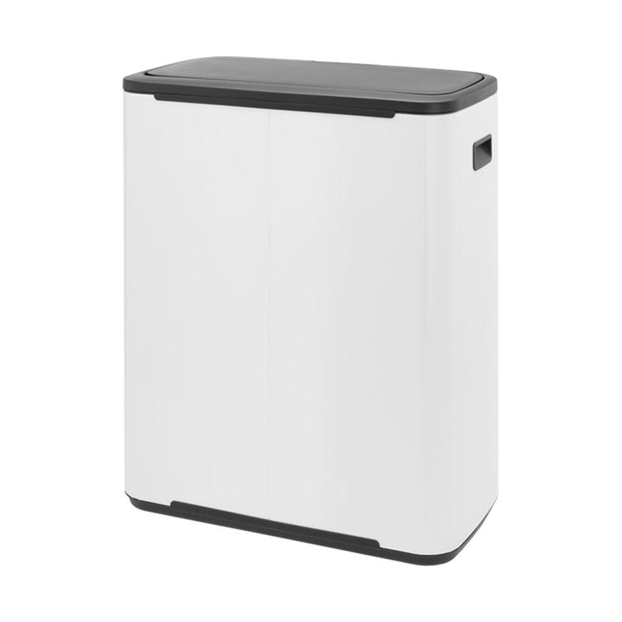 Brabantia Bo Touch Bin (2 x 30L) White White