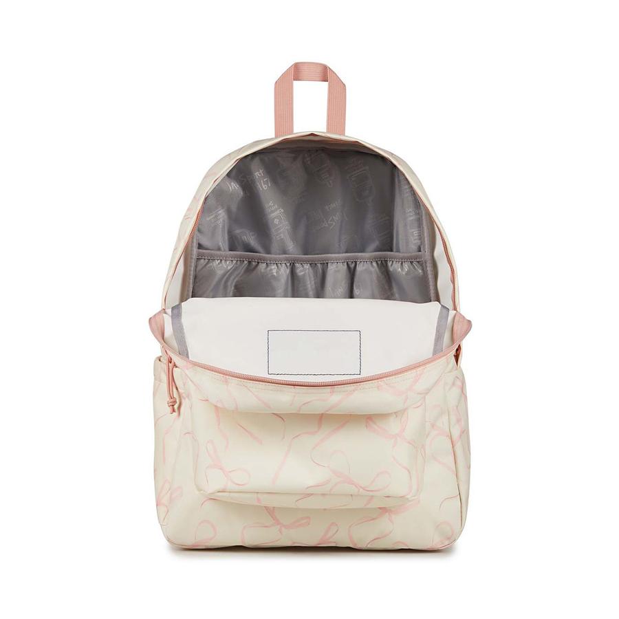 Jansport Superbreak Plus Backpack Rows of Bows Rows of Bows