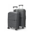 Nomad Aspire 55cm & 65cm Hardside Luggage Set Dark Grey