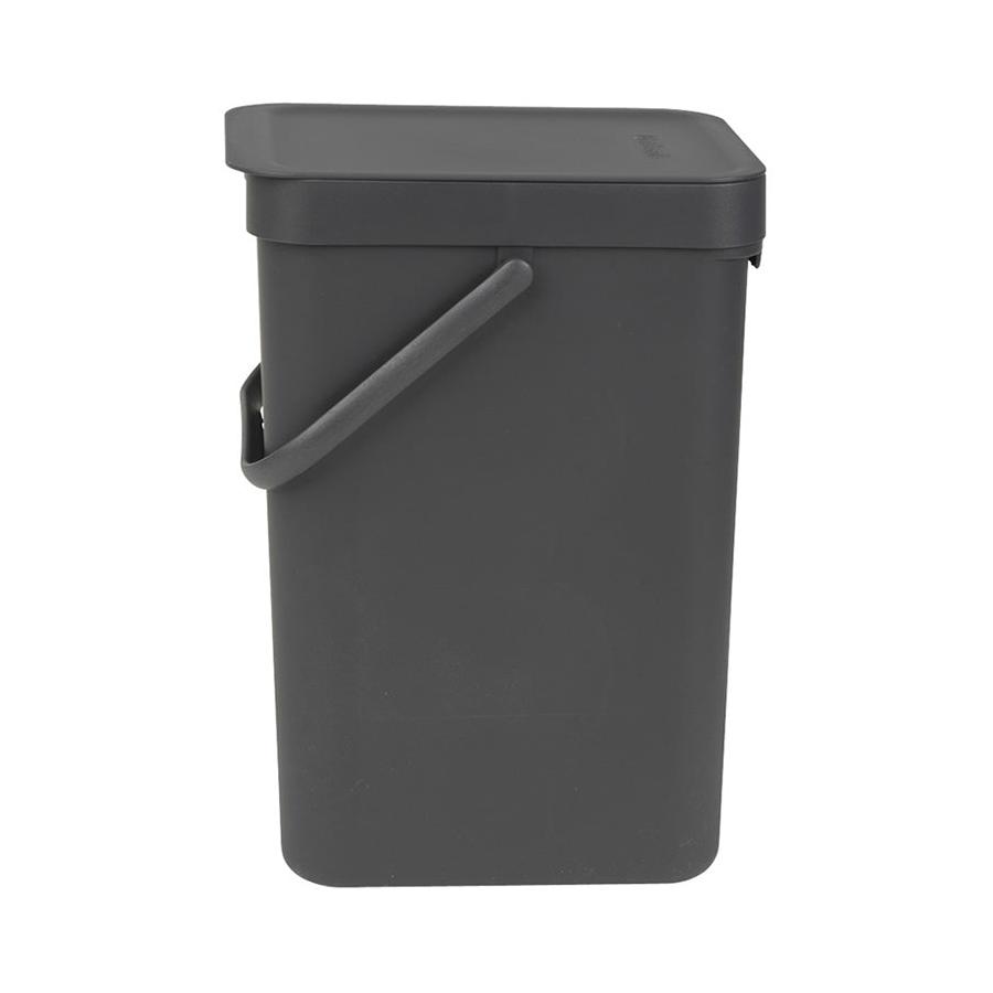 Brabantia Sort & Go Waste Bin (12L) Grey Grey