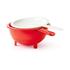 Tupperware Double Colander Red