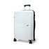 Nomad Aspire 75cm Hardside Checked Suitcase White