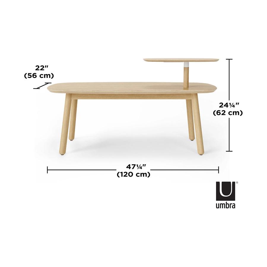 Umbra Swivo Coffee Table Natural Natural