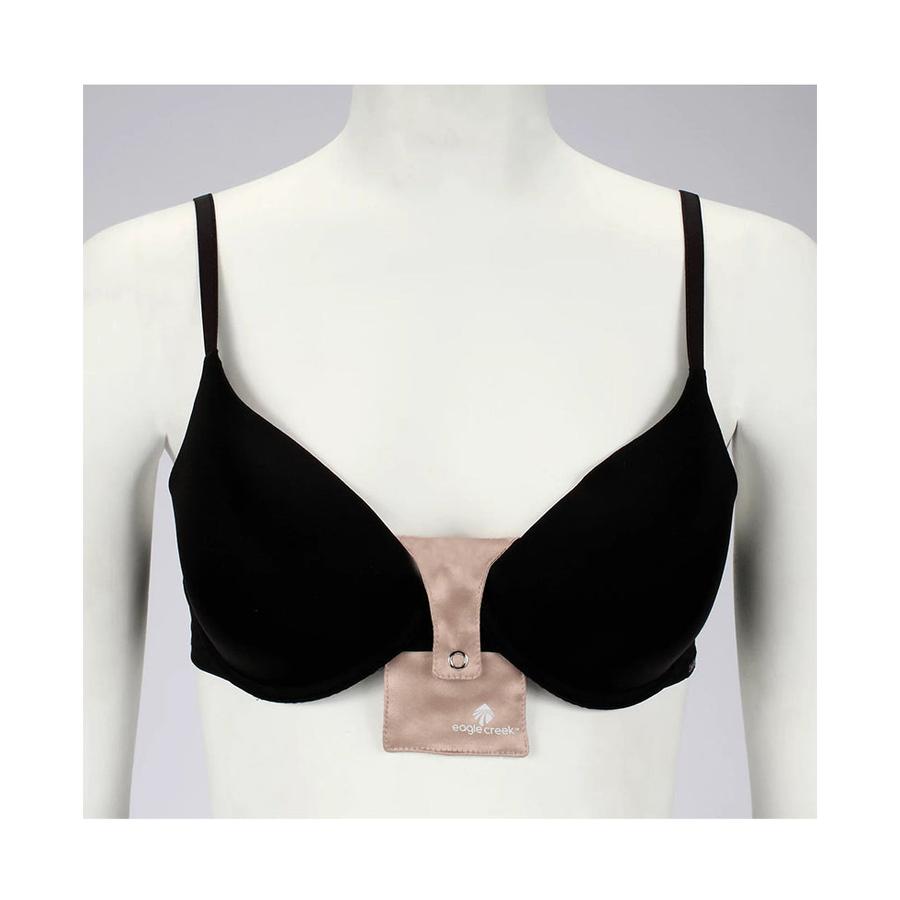 Eagle Creek Silk Undercover Bra Stash Rose Rose