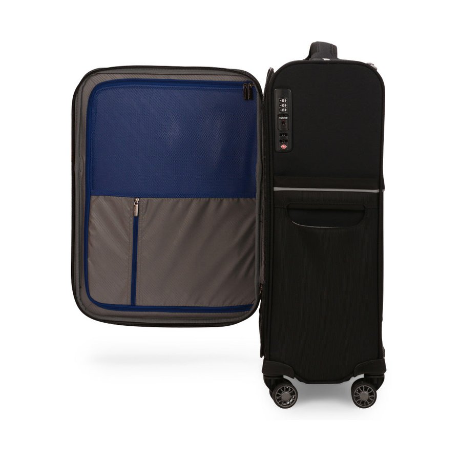 Samsonite 73H 55cm Softside Carry-On Suitcase Black Black